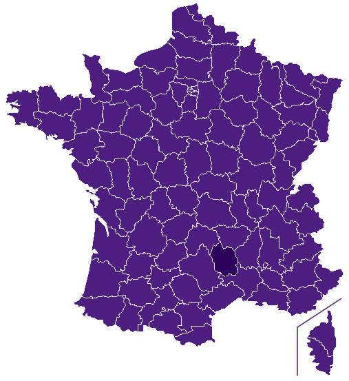 Fibre optique Lozère